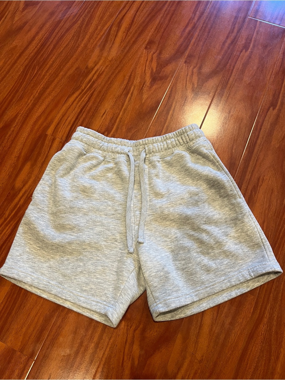 Forever 21 Men Grey Fleece Sweat Shorts - Size S